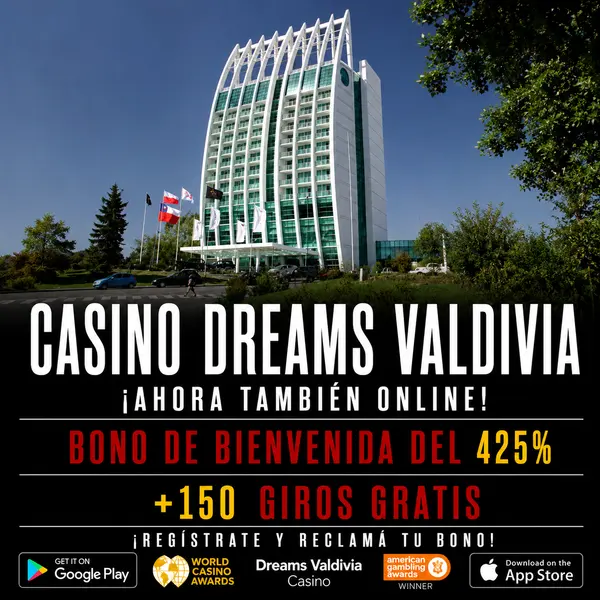 Casino Dreams Valdivia, ahora también online